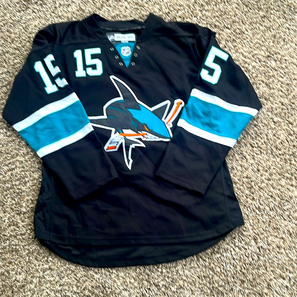Danny Heatley San Jose hockey jersey